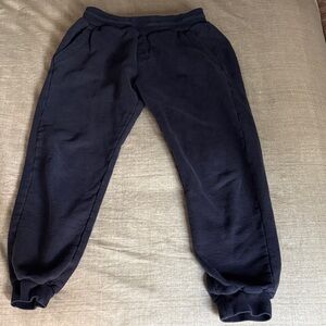 Moncler Girls Navy Cotton Sweatpants. Size 8.